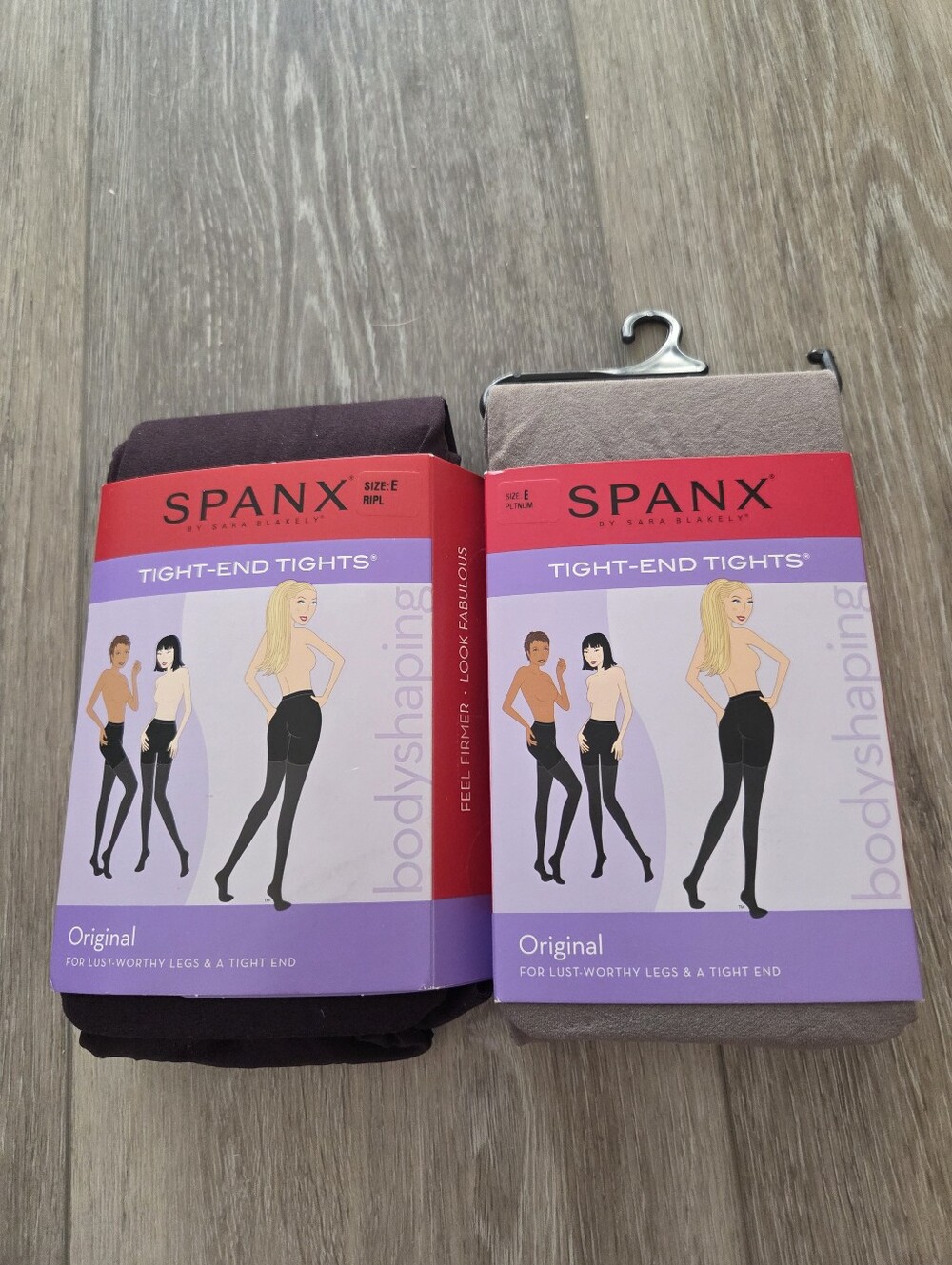 SPANX Tight-End Tights Duo in Pltnum &Ripl